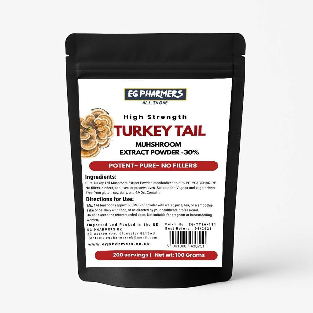 High Strength Turkey Tail Fruiting Body Extract Powder 30% polysaccharides